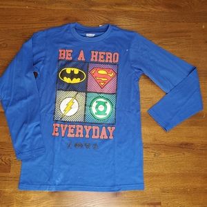 NEW Justice League XL Boys long sleeve tee